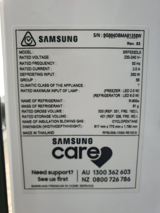Samsung 533L Refrigerator Cheap World Online