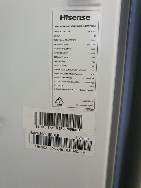 Hisense 205L Refrigerator Cheap World Online