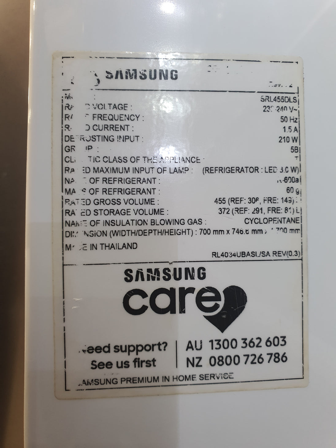 Samsung 455L Refrigerator Cheap World Online