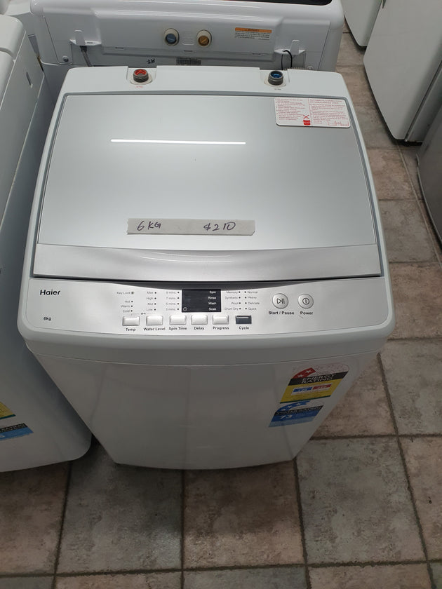 Haier 6 kg toploader washing machine Cheap World Online