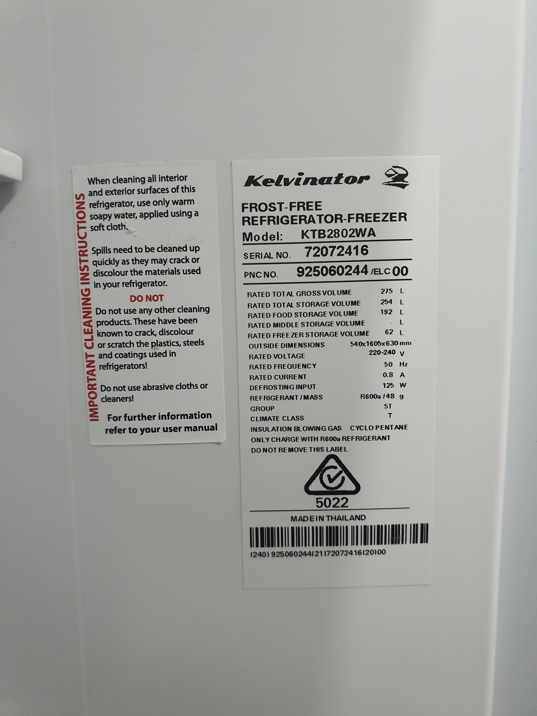 Kelvinator 254 L Refrigerator Cheap World Online