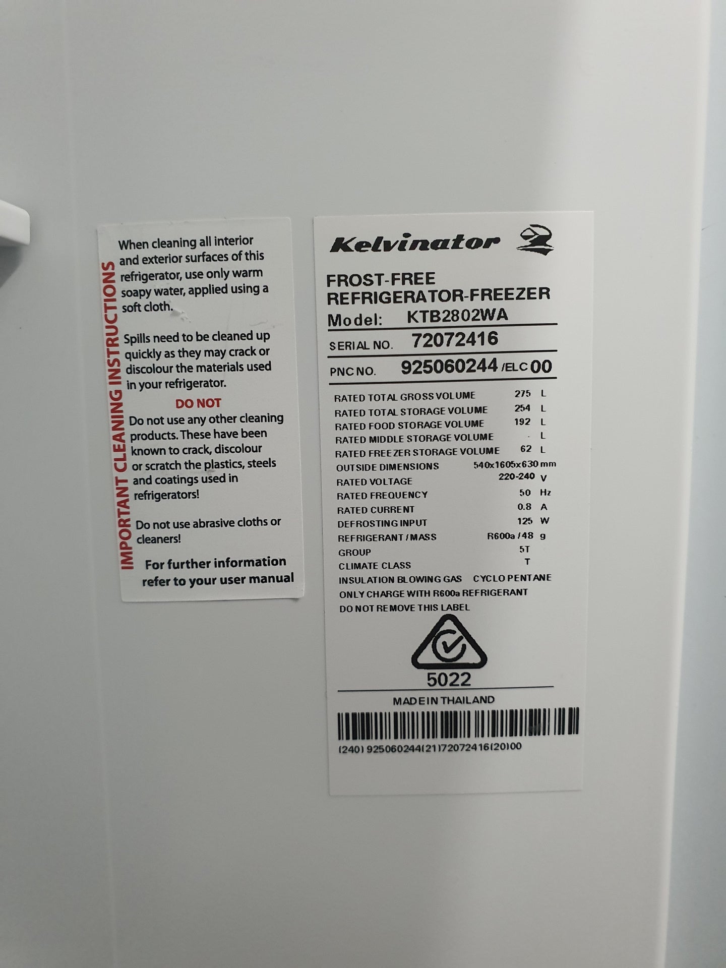 Kelvinator 254 L Refrigerator Cheap World Online
