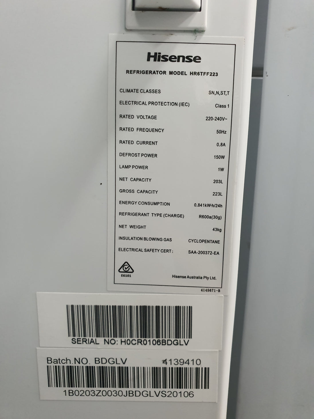Hisense 223L Refrigerator Cheap World Online