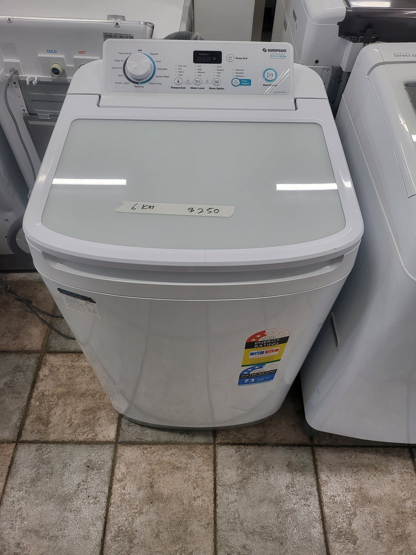 Simpson 6 kg top washing machine Cheap World Online