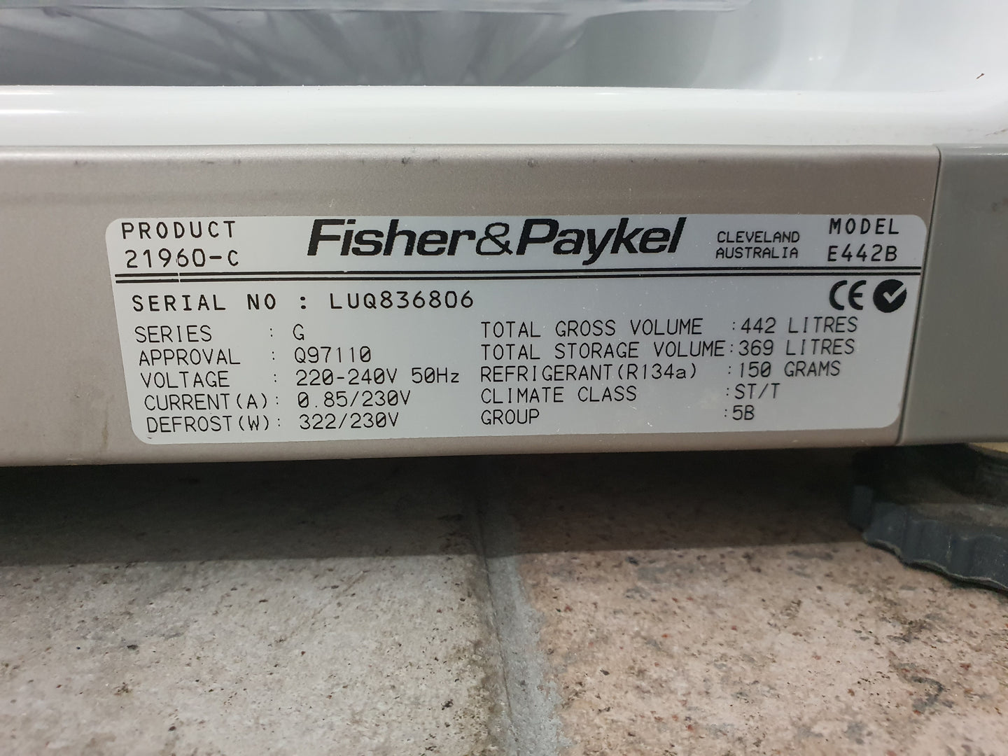 Fisher&Paykel 442L Refrigerator Cheap World Online