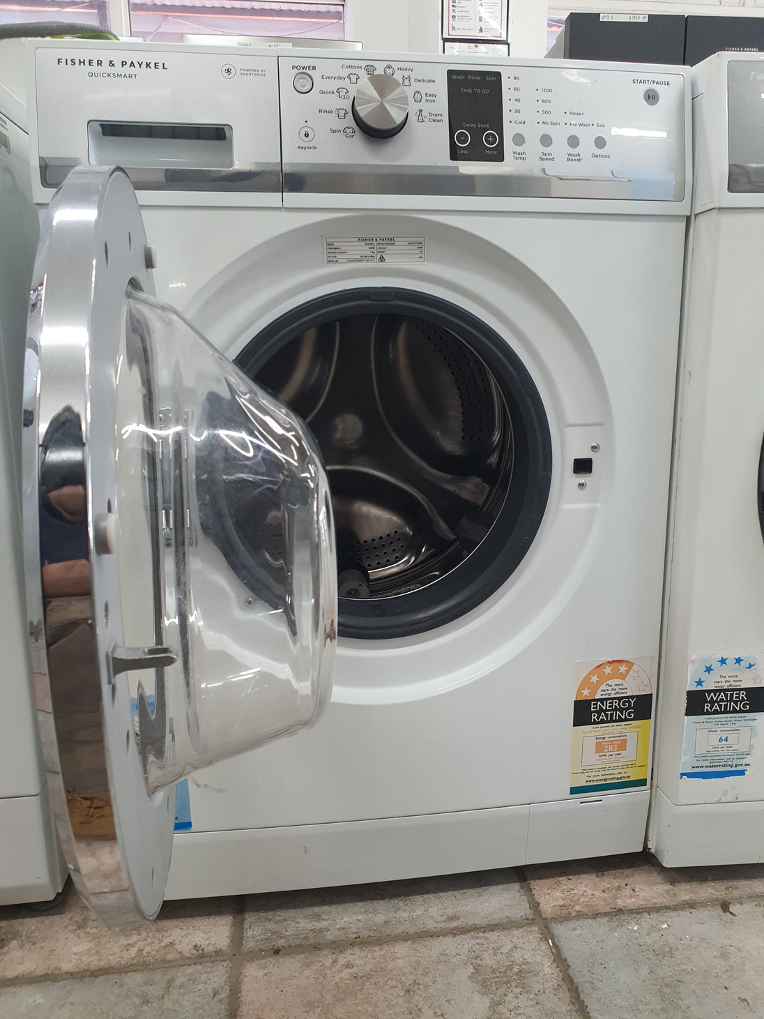 Fisher&Paykel 7.5 kg front loader washing machine Cheap World Online