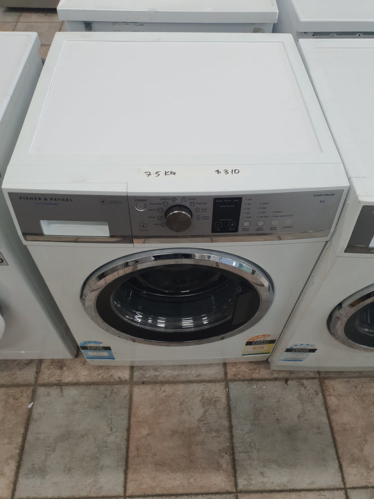 Fisher&Paykel 7.5 kg front loader washing machine Cheap World Online