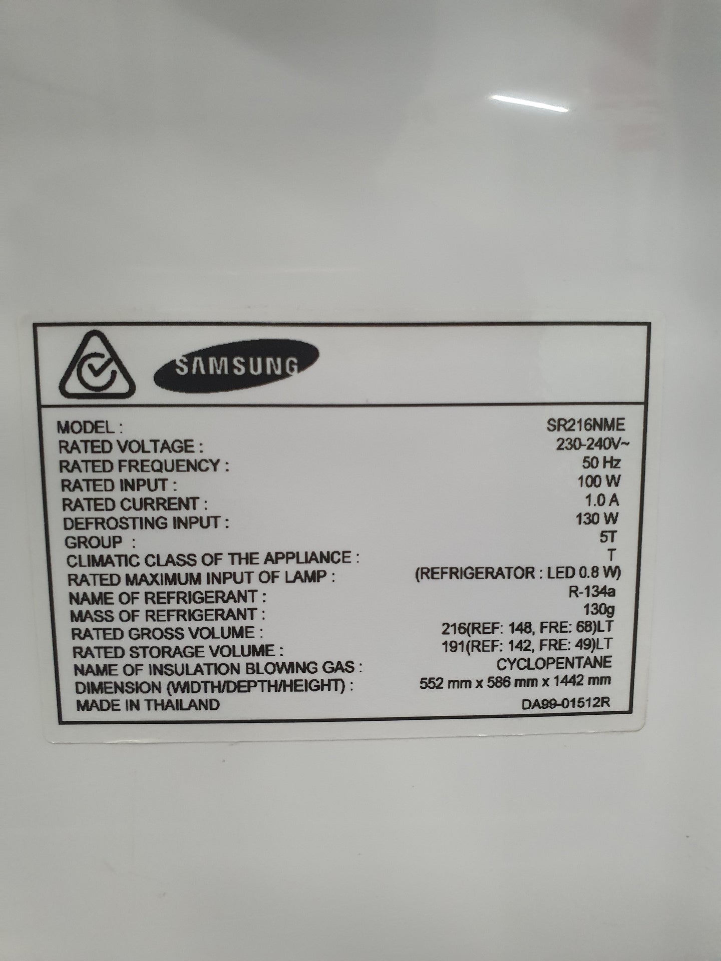 Samsung 216L Refrigerator Cheap World Online