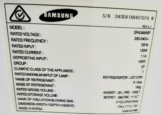 Samsung 434L Refrigerator Cheap World Online