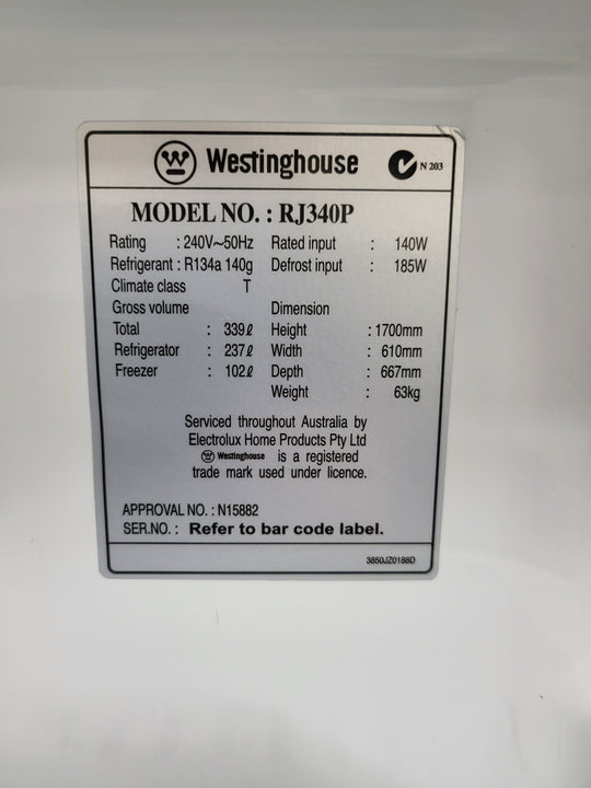 Westinghouse 339l Refrigerator Cheap World Online