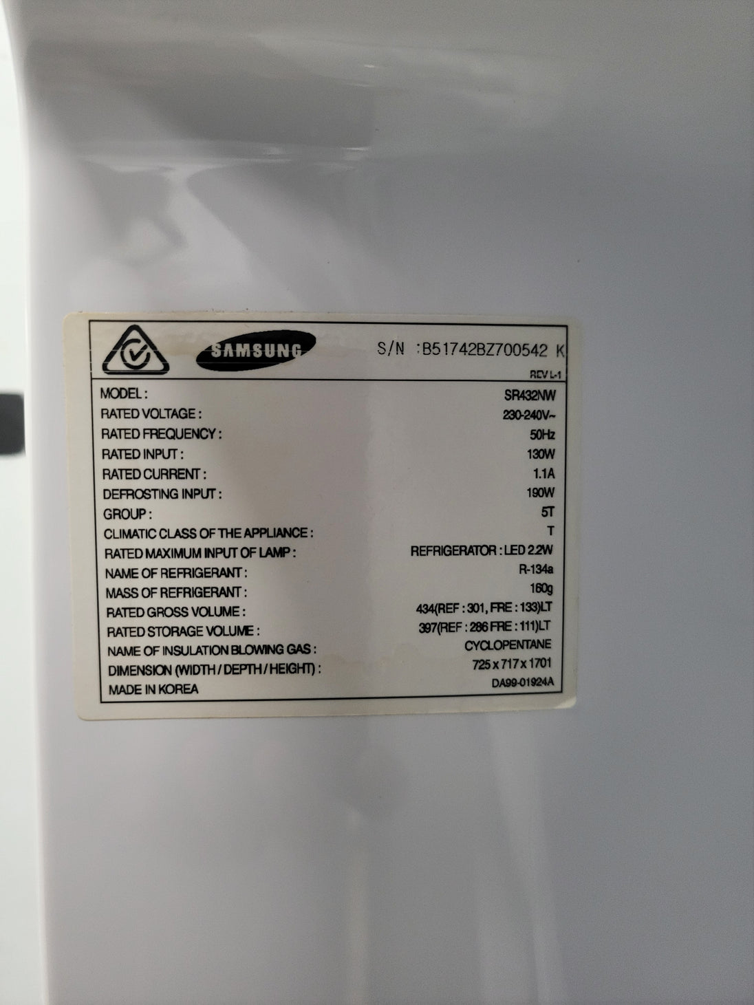 Samsung 434L Refrigerator Cheap World Online