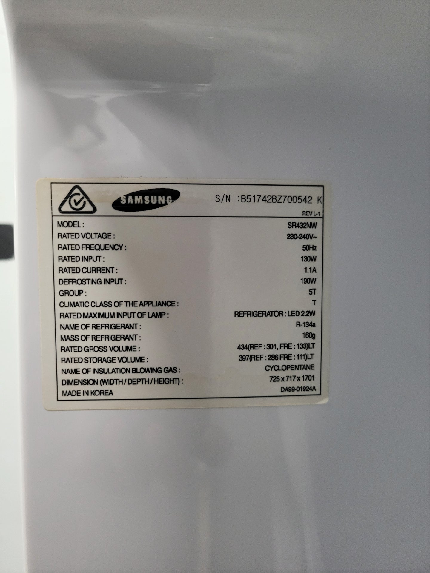 Samsung 434L Refrigerator Cheap World Online