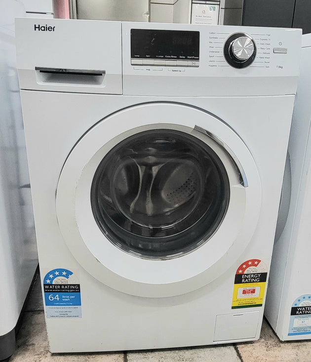 Haier 7.5 kg front loader washing machine_ Cheap World Online