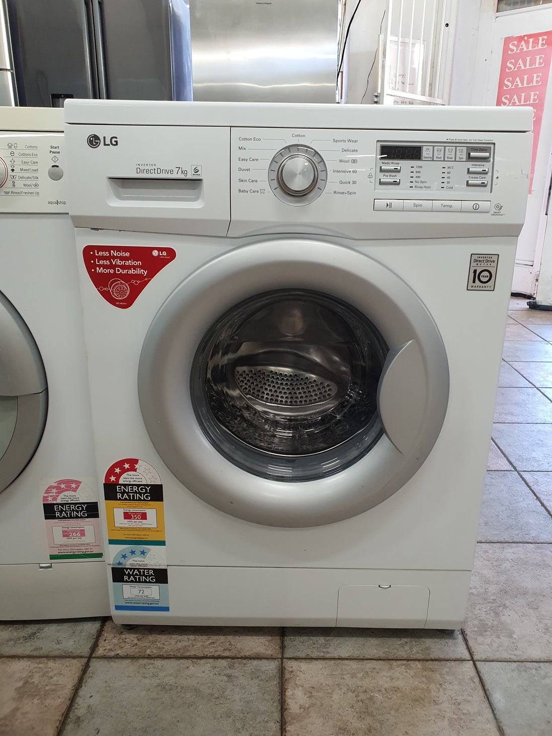 Lg 7 kg front loader washing machine Cheap World Online