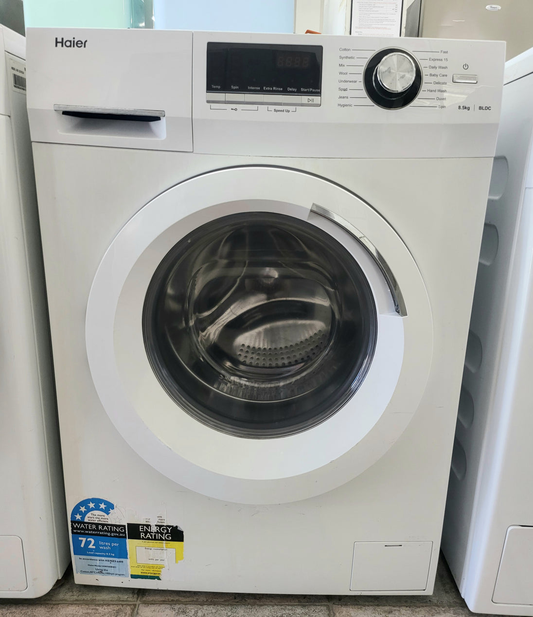 Haier 8.5 kg front loader washing machine Cheap World Online