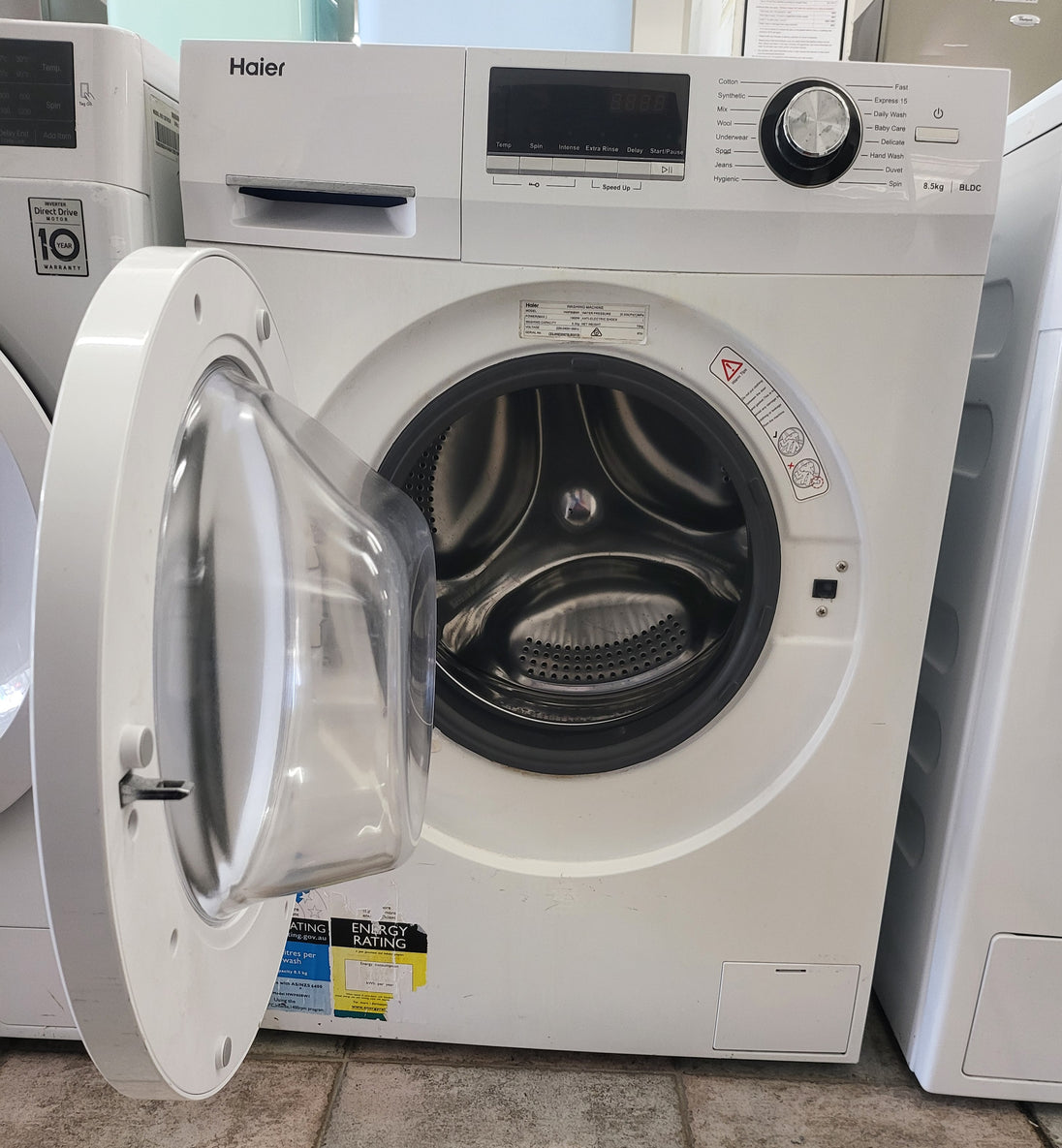 Haier 8.5 kg front loader washing machine Cheap World Online