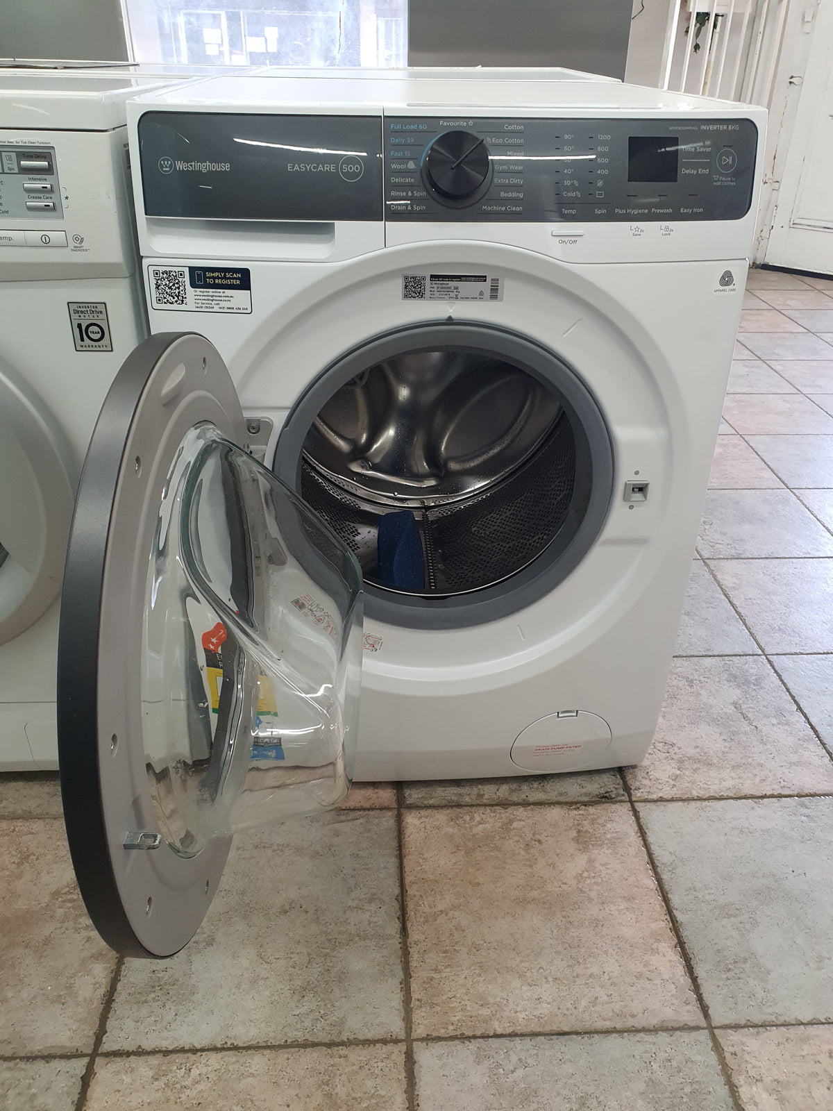 Westinghouse 8 kg front loader washing machine Cheap World Online