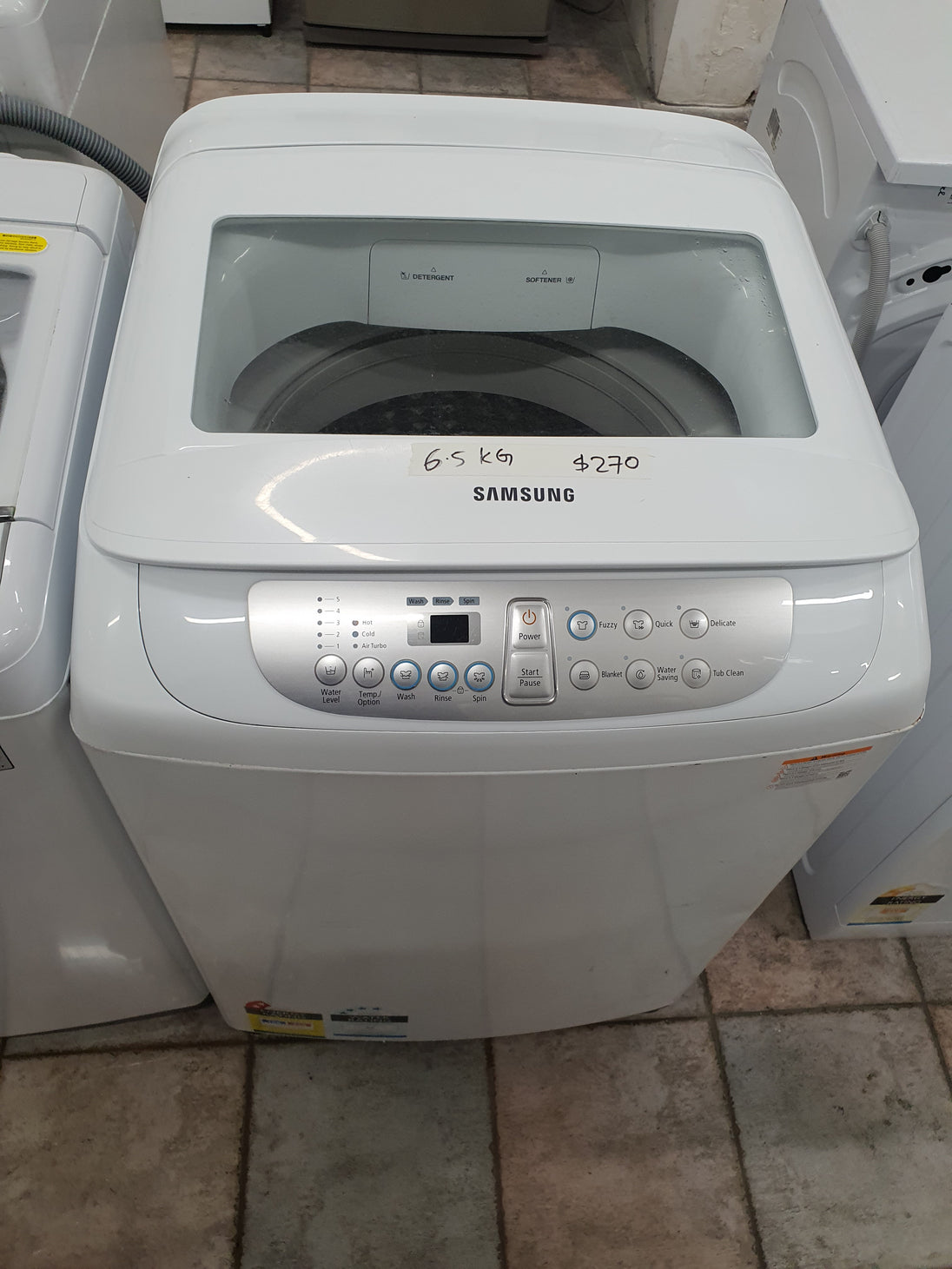 Samsung 6.5k Top loader washing machine Cheap World Online