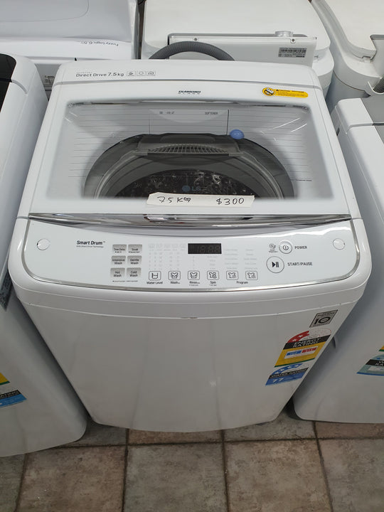 Lg 7.5 kg toploader washing machine Cheap World Online