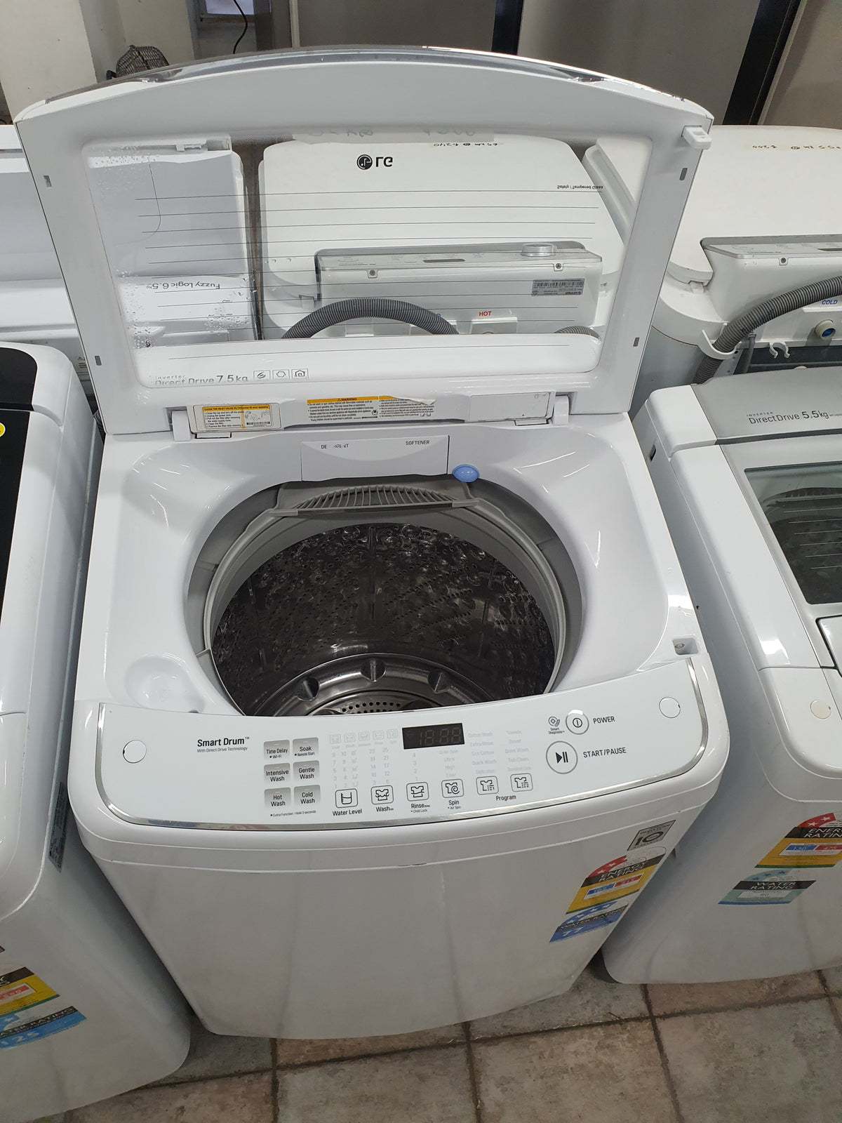 Lg 7.5 kg toploader washing machine Cheap World Online