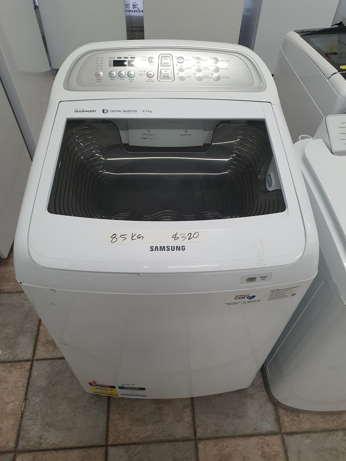 Samsung 8.5 kg toploader washing machine Cheap World Online