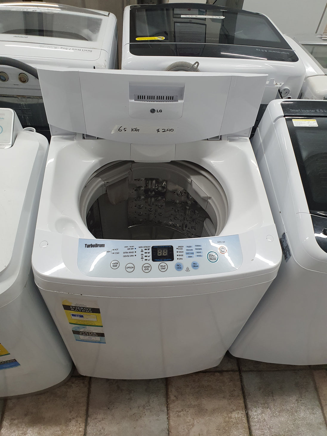 Lg 6.5 kg toploader washing machine Cheap World Online