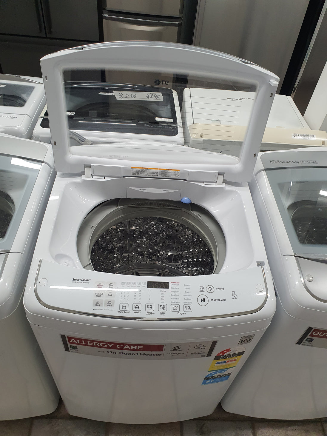 Lg 8.5 kg toploader washing machine Cheap World Online