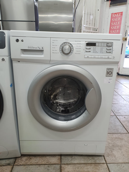 Lg 7 kg front loader washing machine Cheap World Online