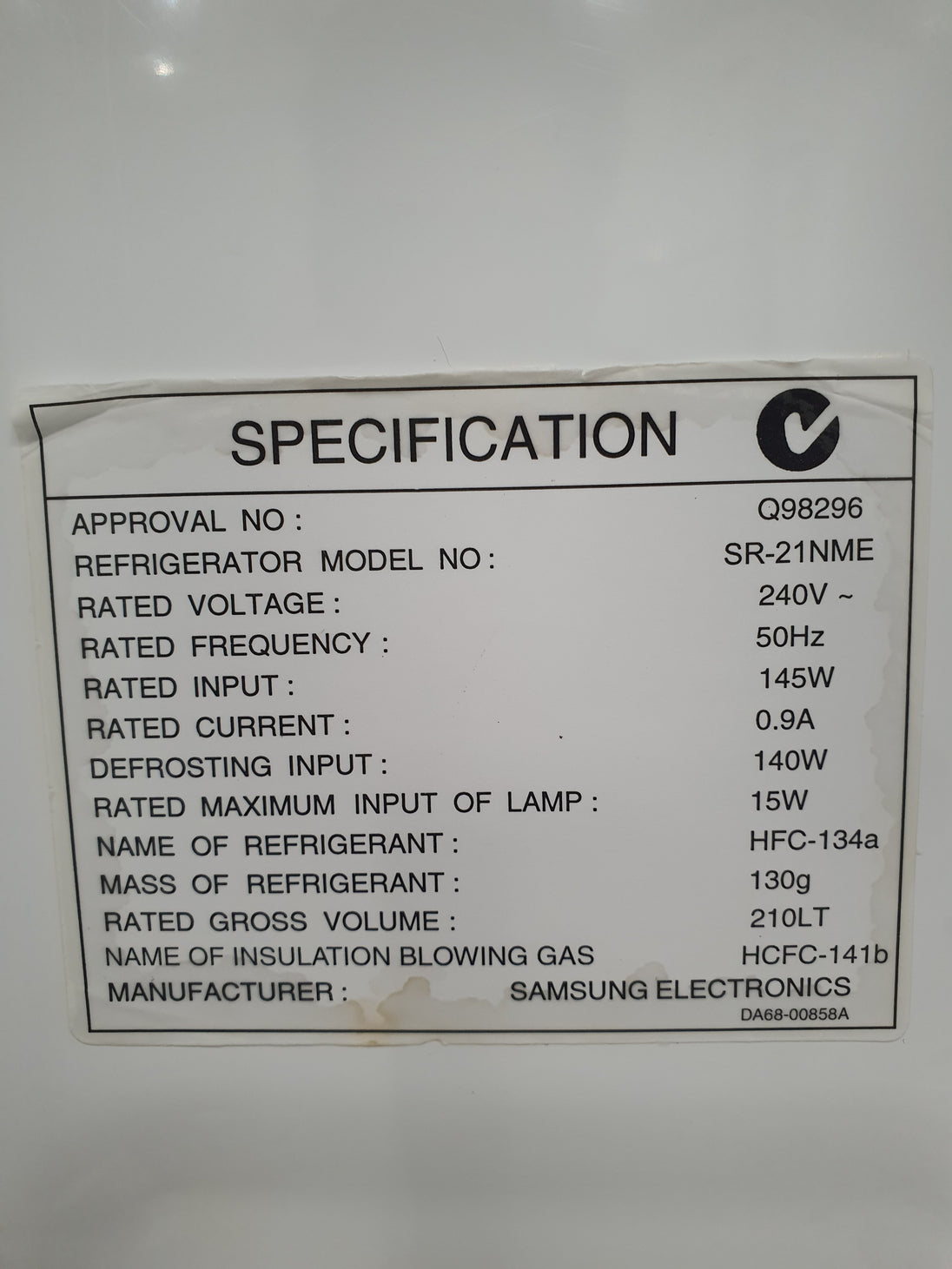 Samsung 210L Refrigerator Cheap World Online