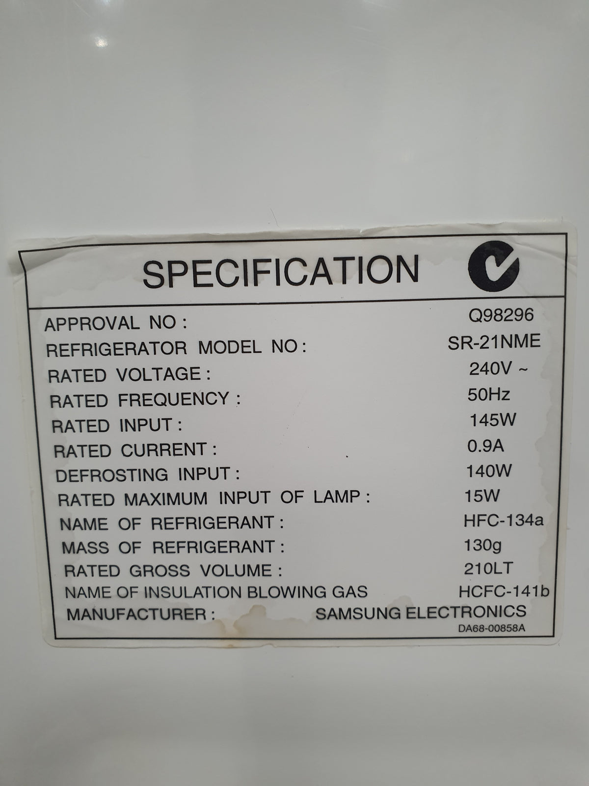 Samsung 210L Refrigerator Cheap World Online