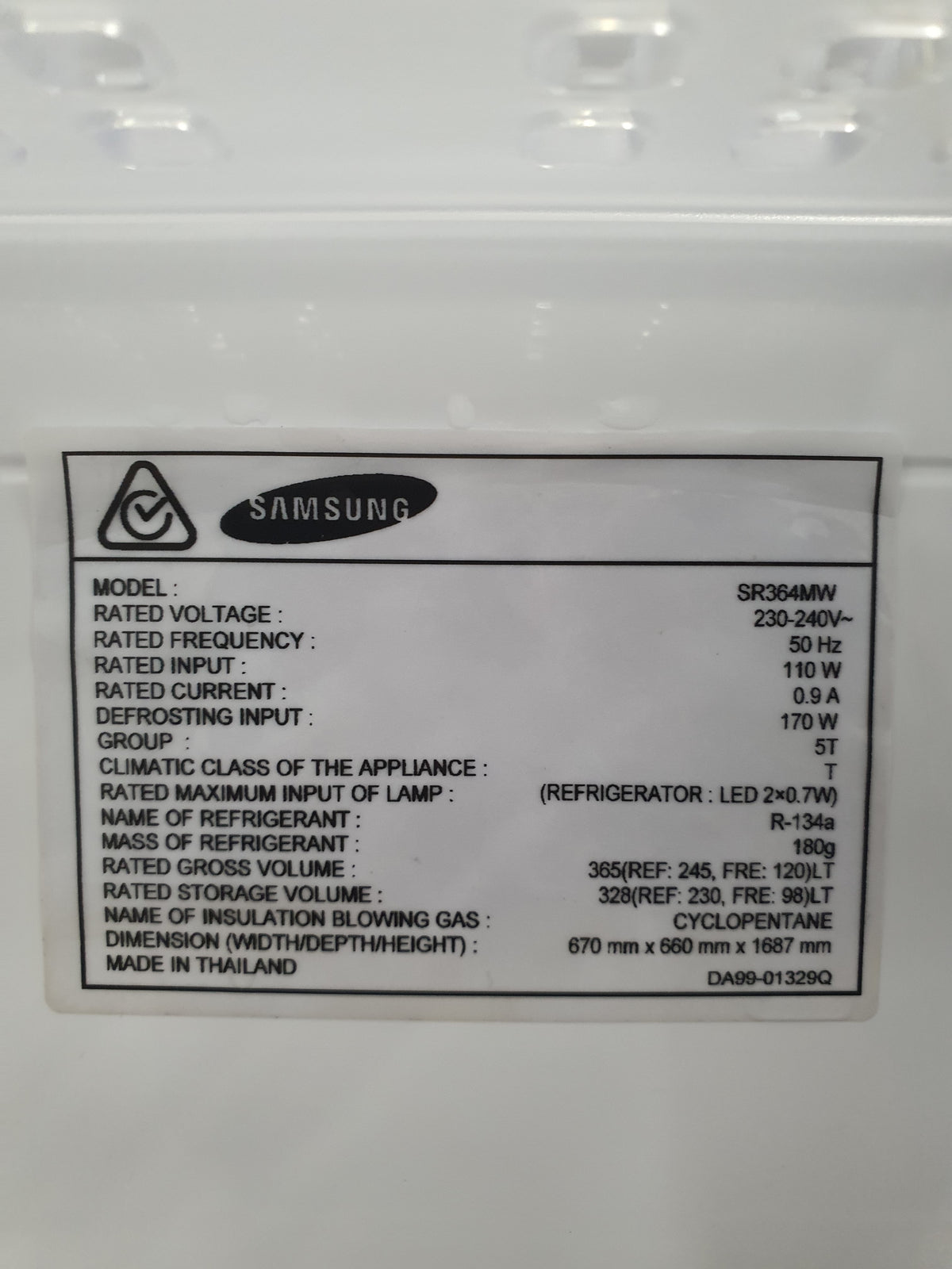 Samsung 365L Refrigerator Cheap World Online