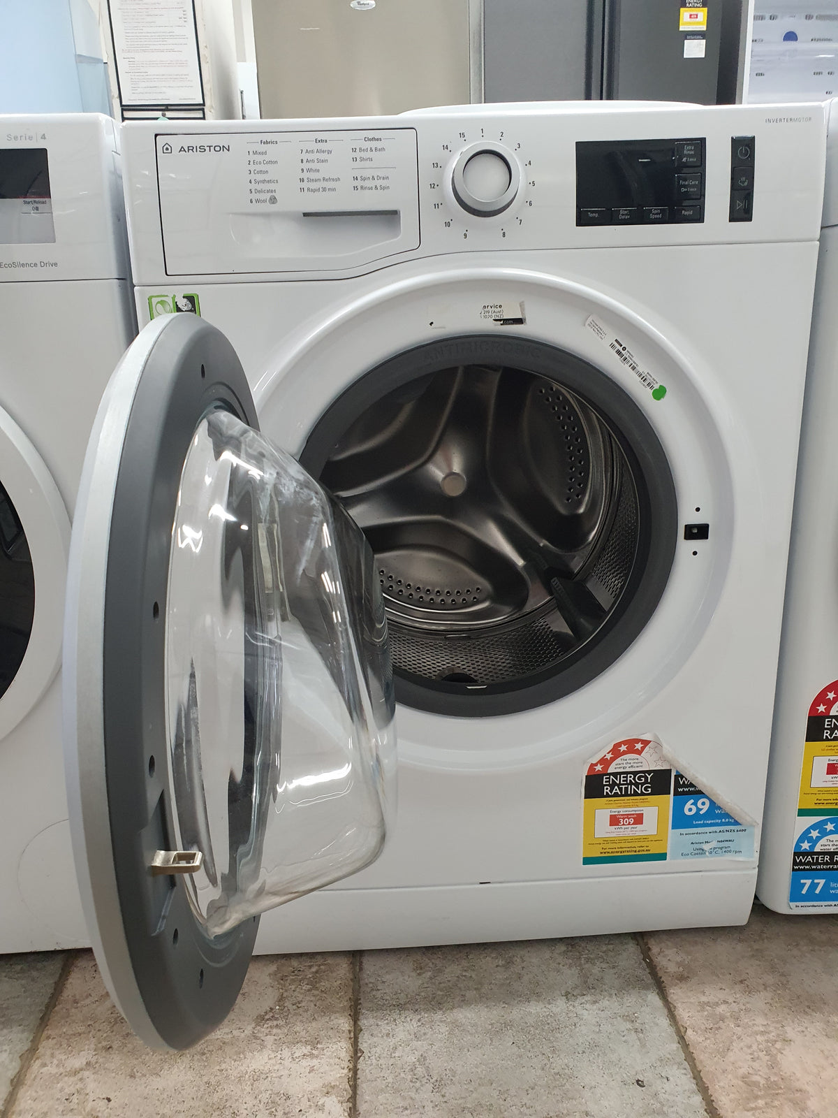 Ariston 8 kg front loader washing machine Cheap World Online