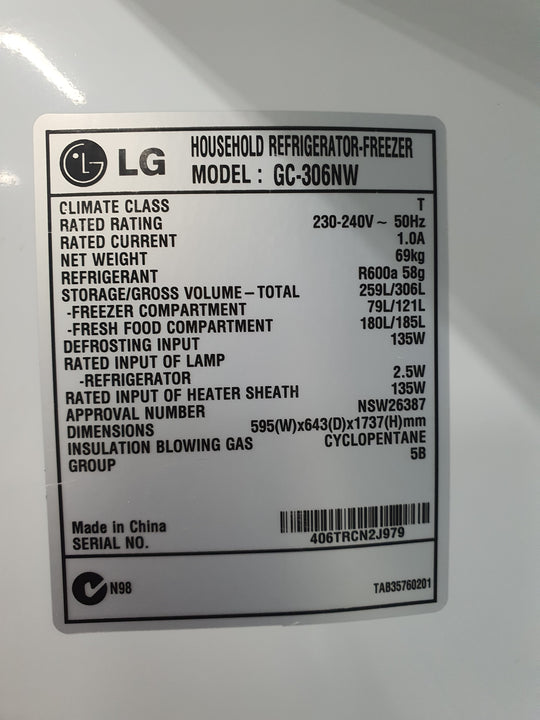 Lg 306 l Refrigerator Cheap World Online