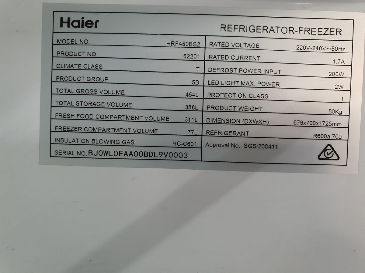 Haier 454L Refrigerator Cheap World Online