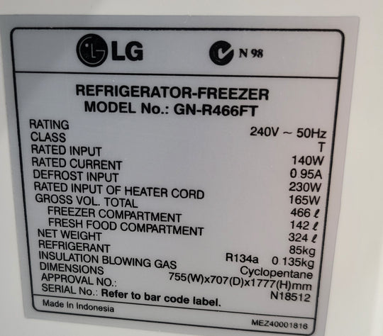 LG 466L Refrigerator Cheap World Online