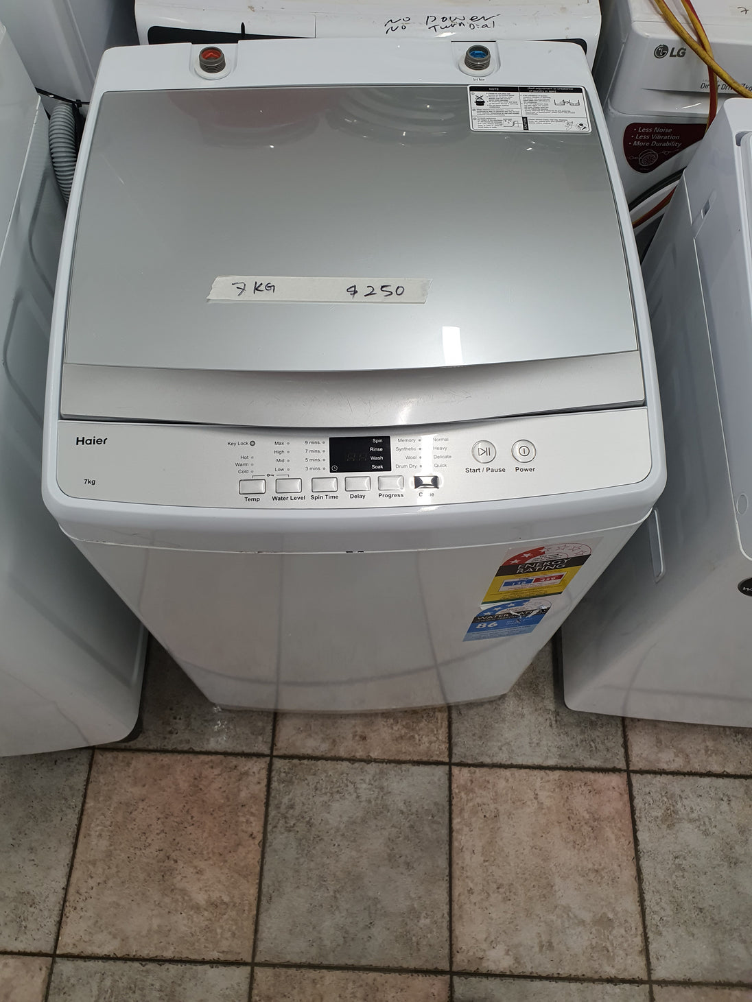 Haier 7 kg toploader washing machine Cheap World Online