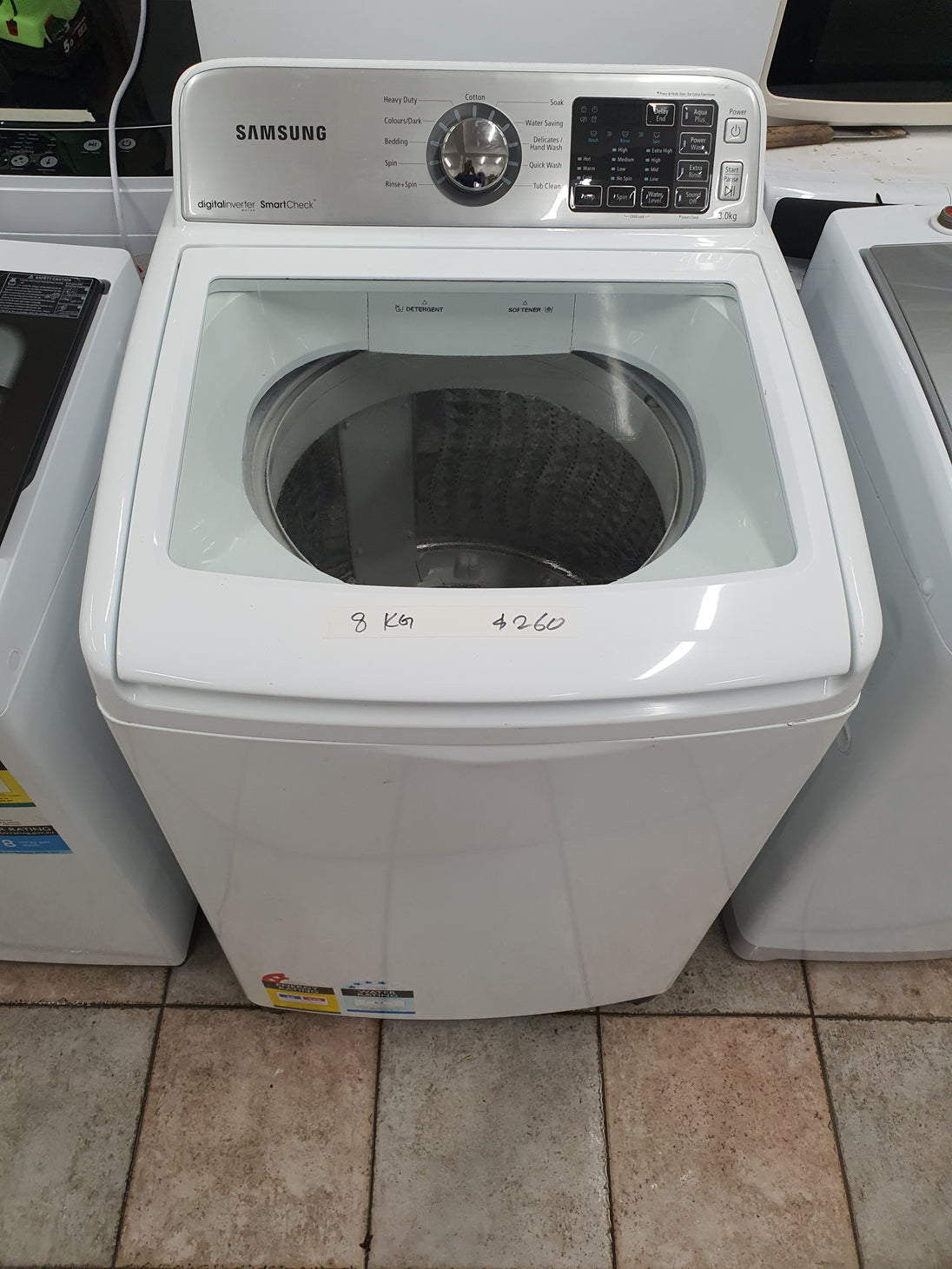 Samsung 8 kg toploader washing machine Cheap World Online