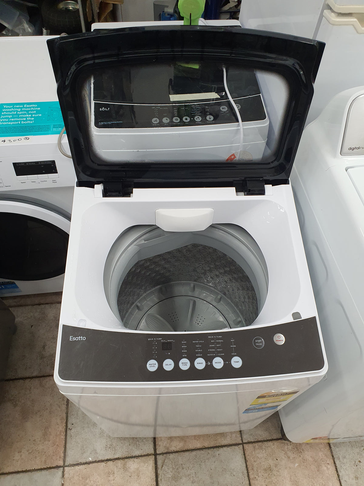 Esatto 5.5k top loader washing machine Cheap World Online