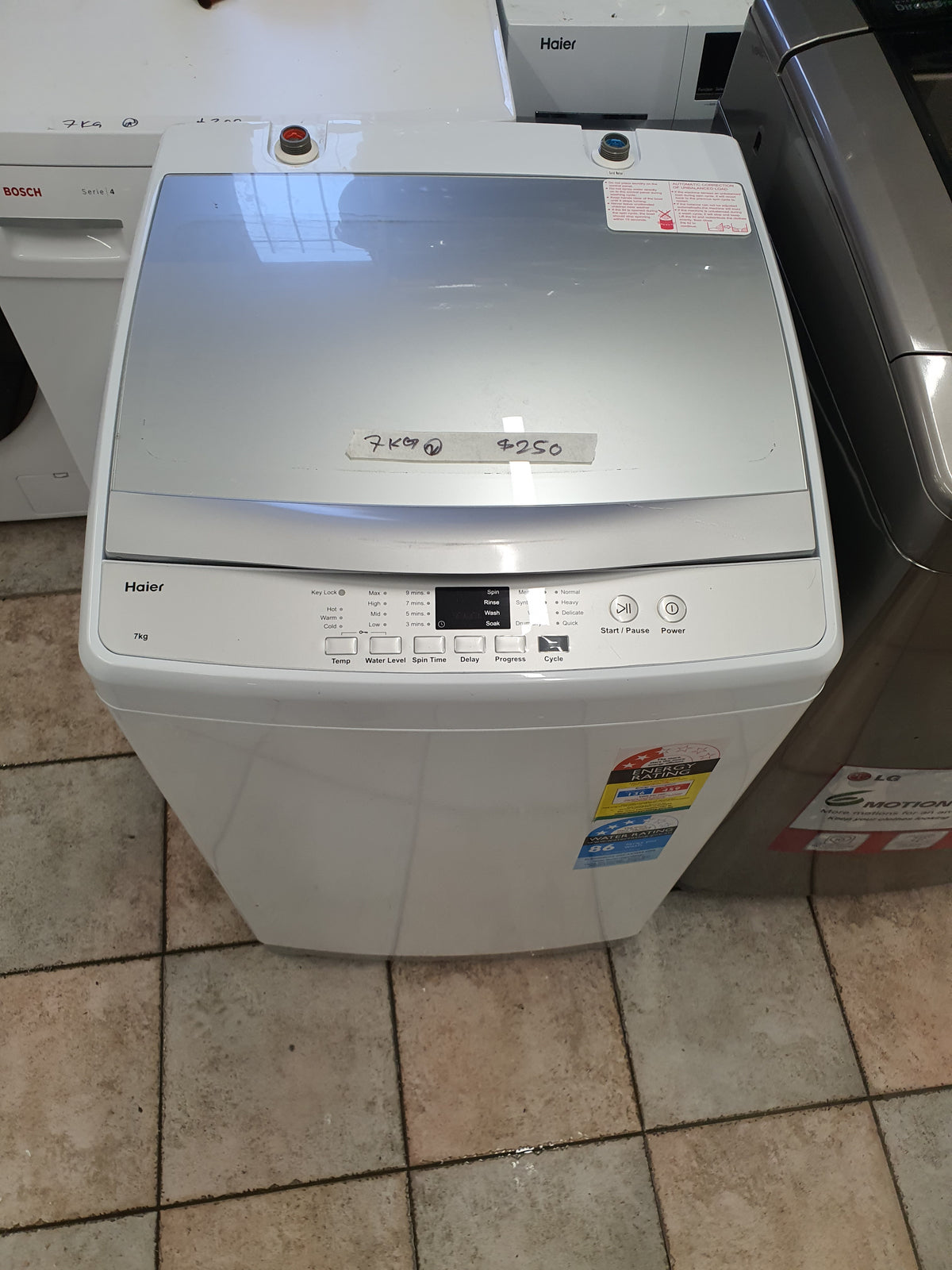 Haier 7 kg toploader washing machine Cheap World Online