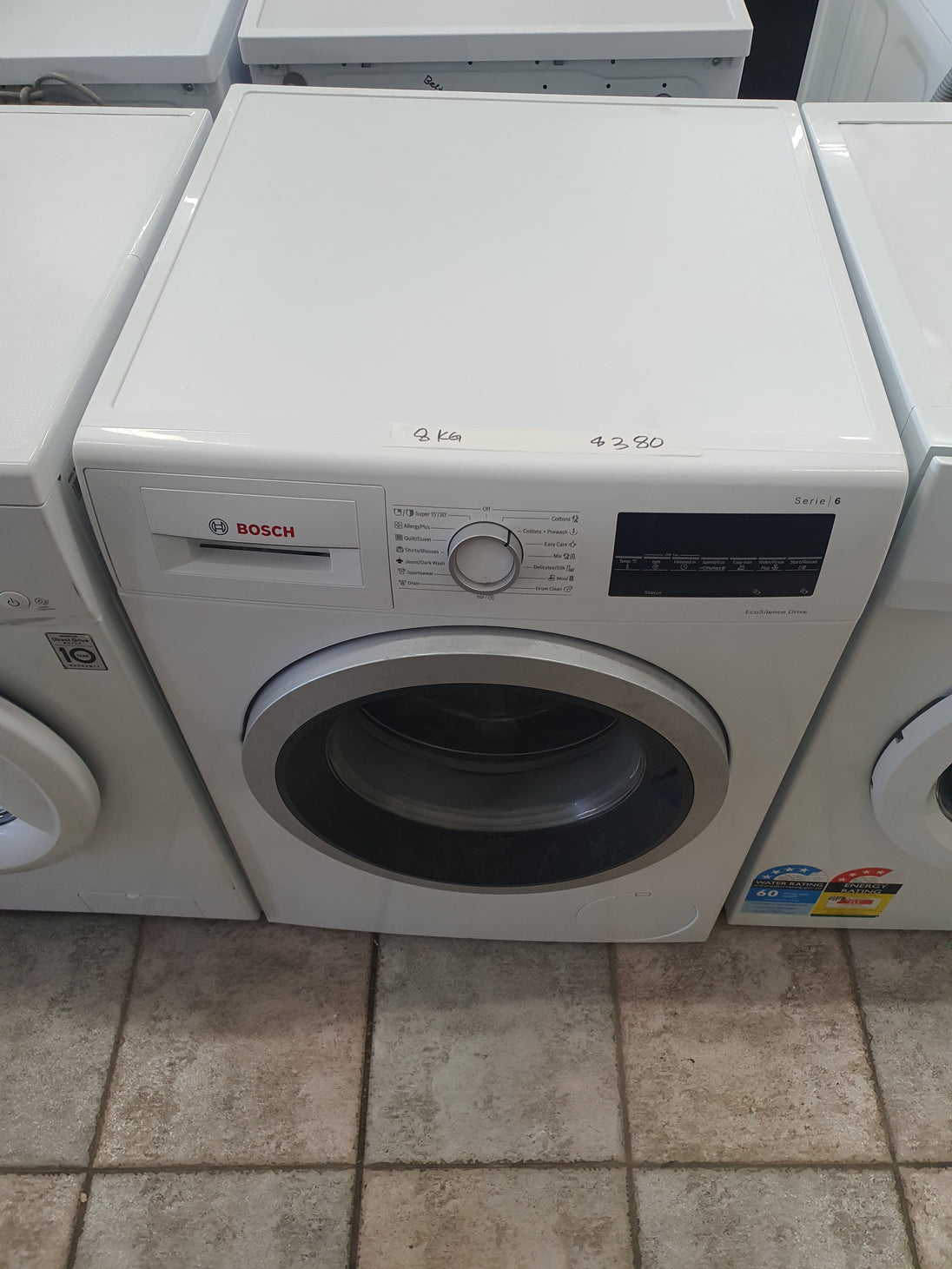 Bosch 8 kg front loader washing machine Cheap World Online