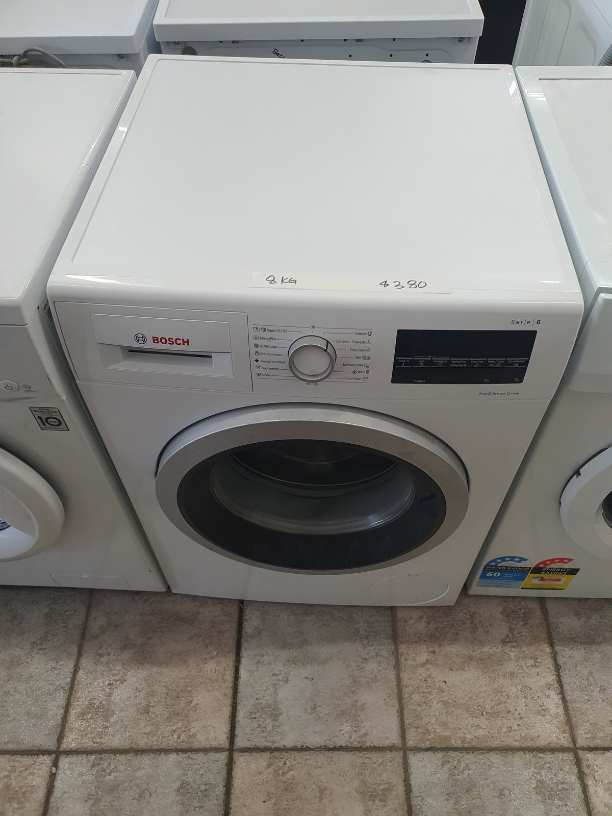 Bosch 8 kg front loader washing machine Cheap World Online