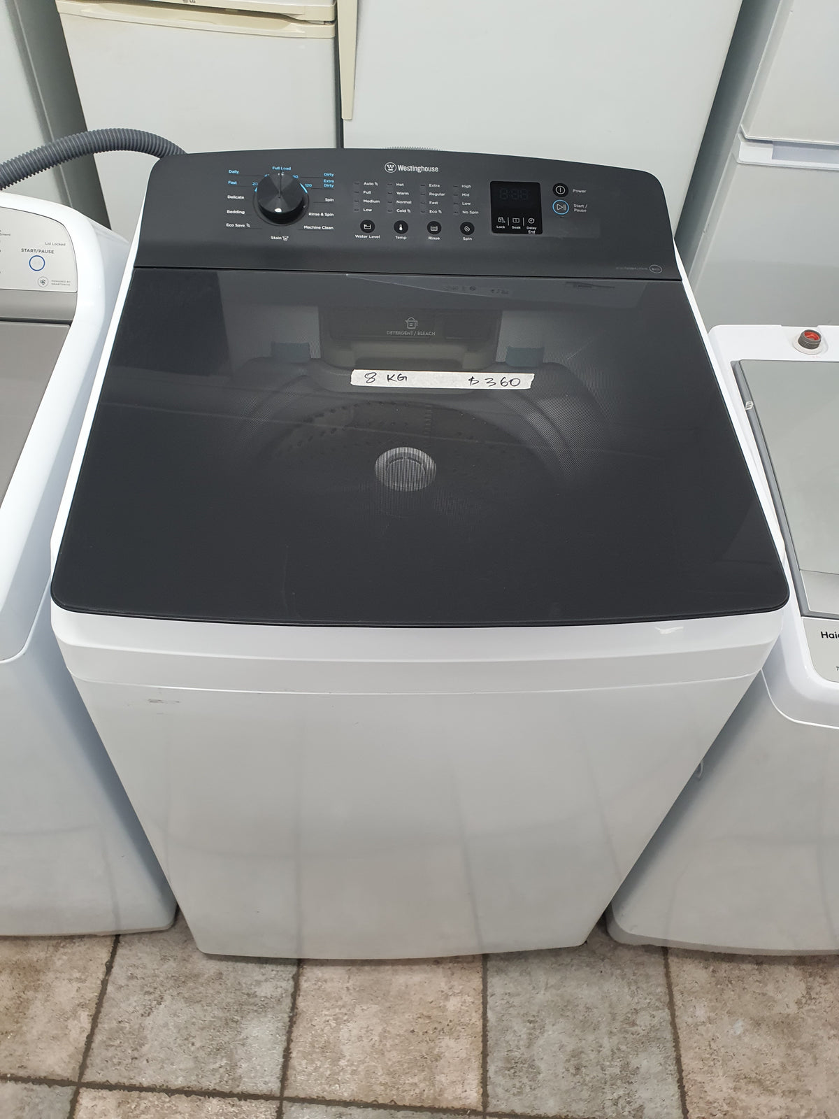Westinghouse 8 kg toploader washing machine Cheap World Online