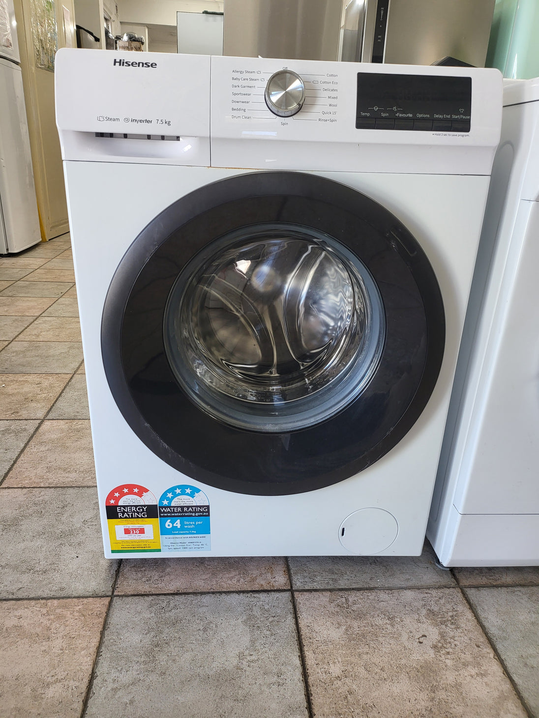 Hisense 7.5 kg toploader washing machine Cheap World Online