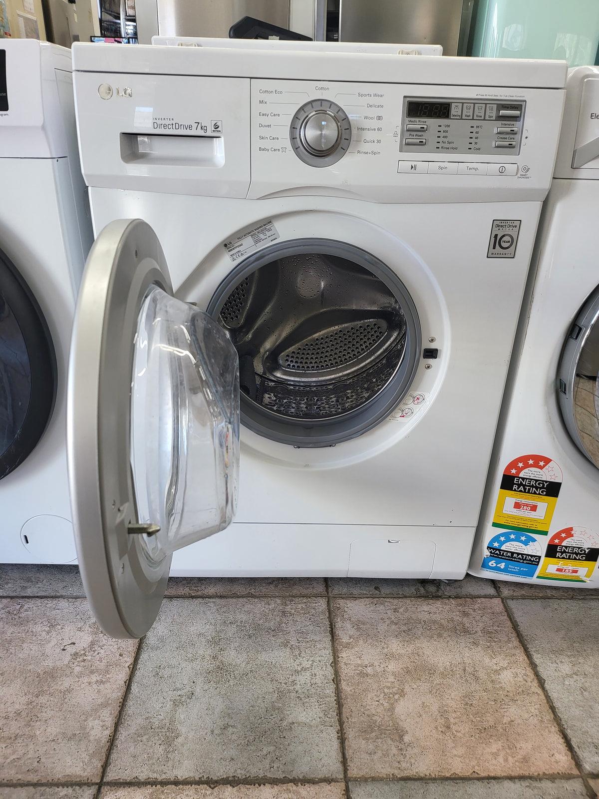 Lg 7kg front loader washing machine Cheap World Online