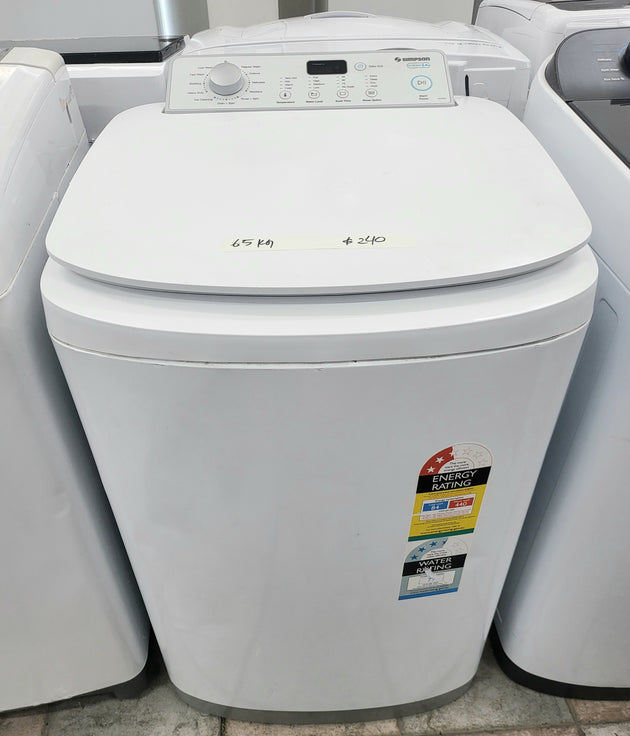 Simpson 6.5 kg top loader washing machine Cheap World Online