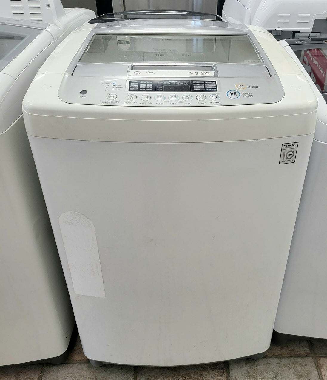 LG 8 kg top loader washing machine Cheap World Online