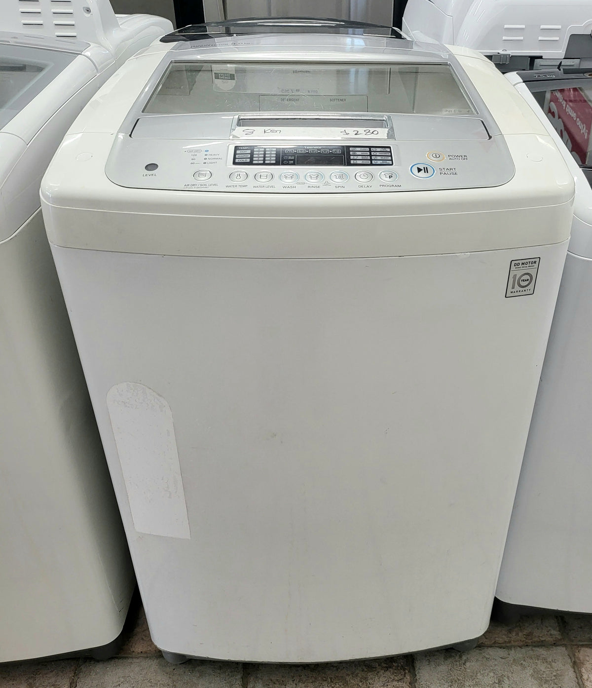 LG 8 kg top loader washing machine Cheap World Online