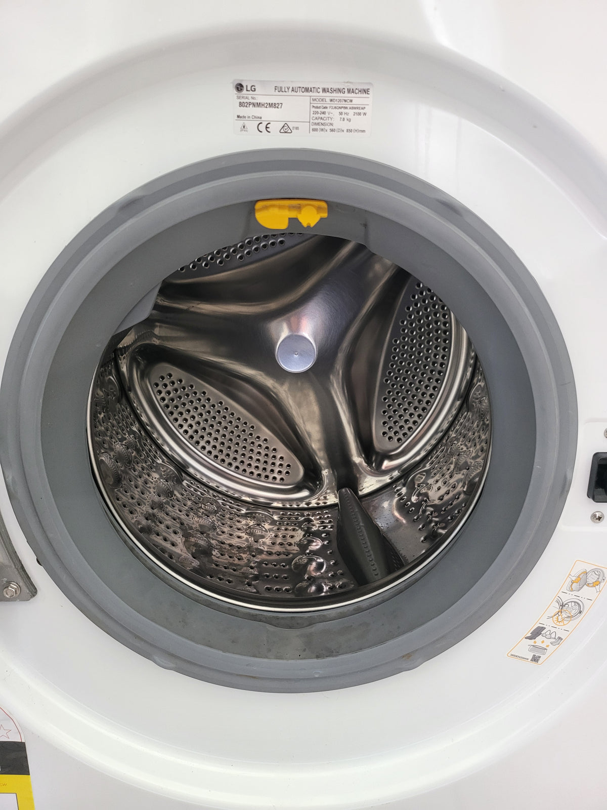 LG 7kg front loader washing machine Cheap World Online