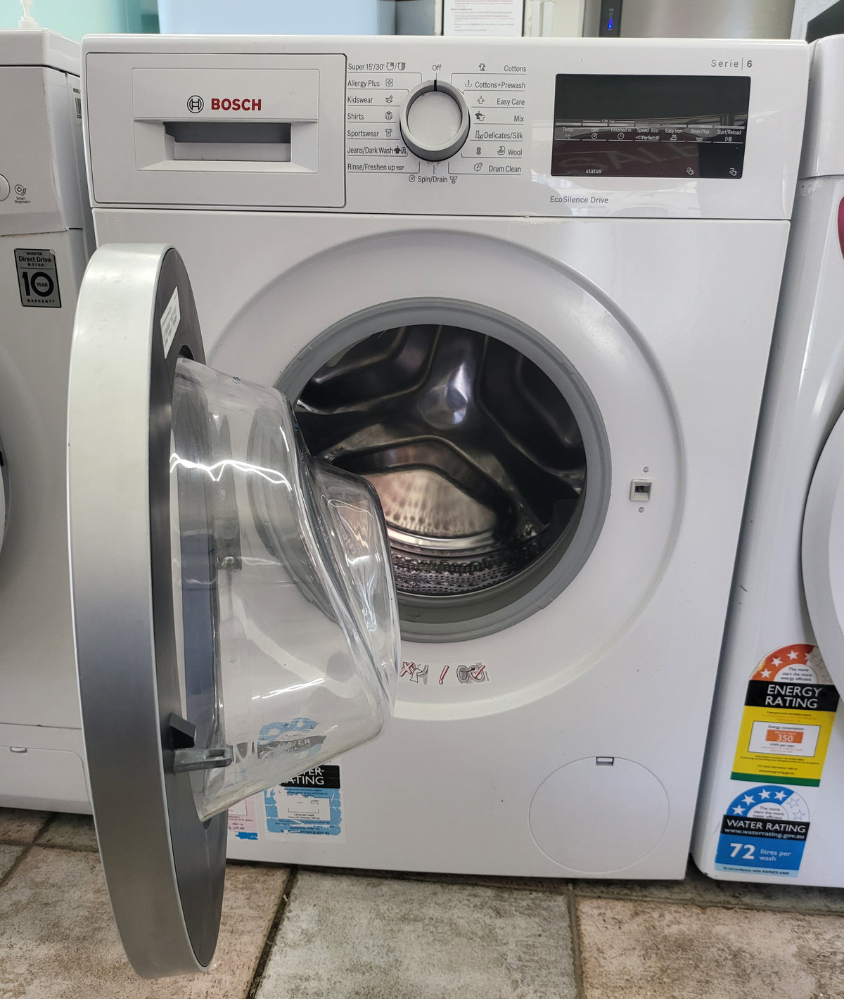 Bosch 8 kg series 6 front loader washing machine Cheap World Online