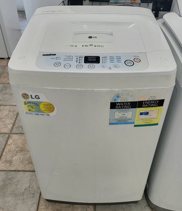Lg 5.5 kg toploader washing machine Cheap World Online
